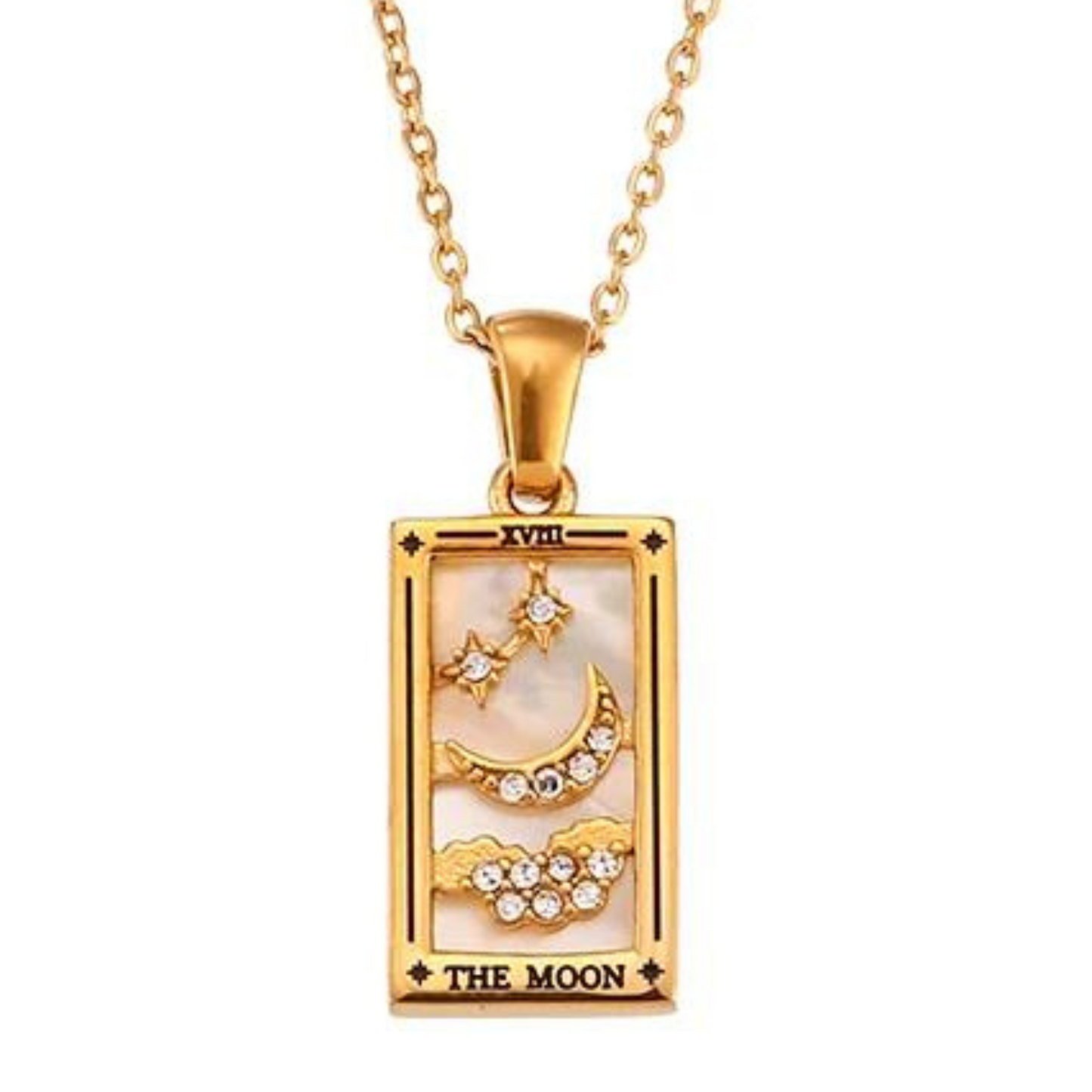 Mystical Tarot Necklace - The Moon