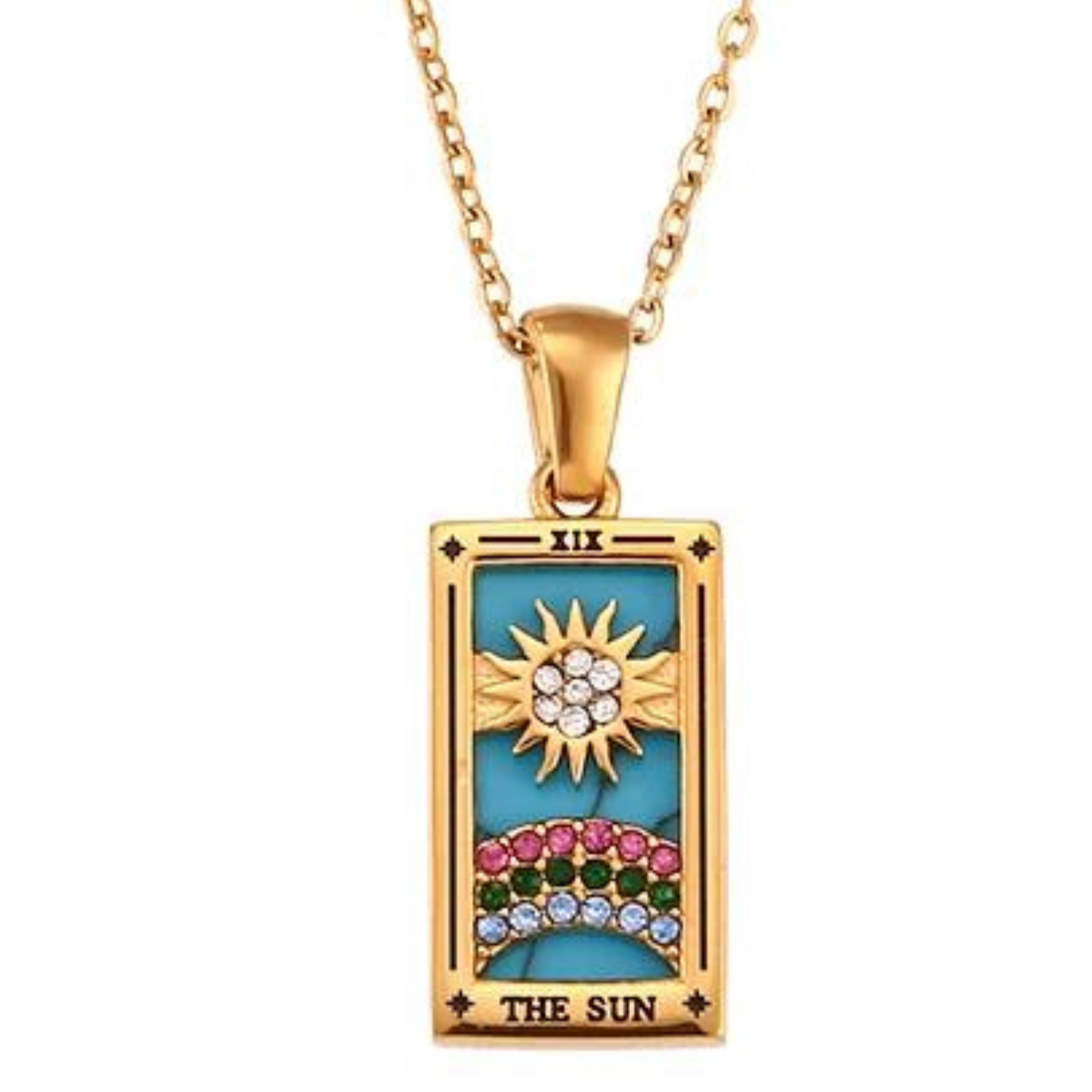 Mystical Tarot Necklace - The Sun