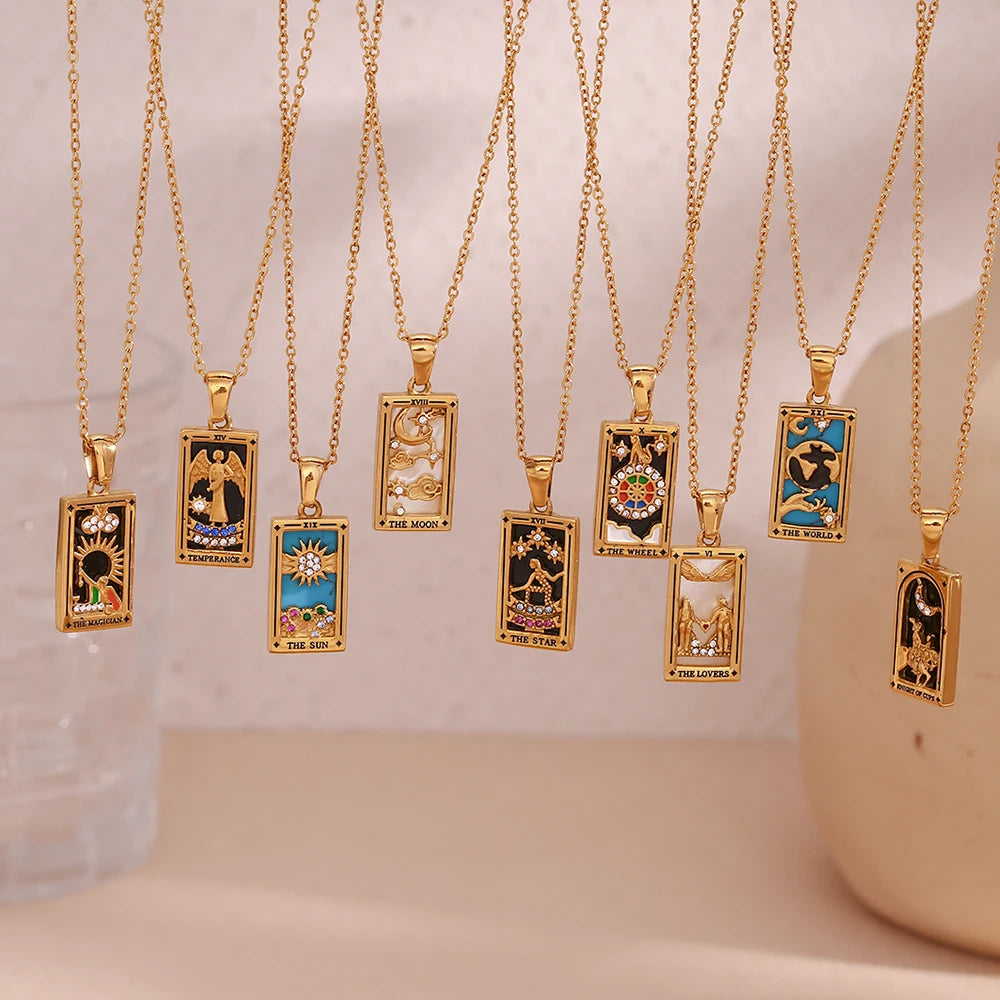 Mystical Tarot Necklace - The Lovers