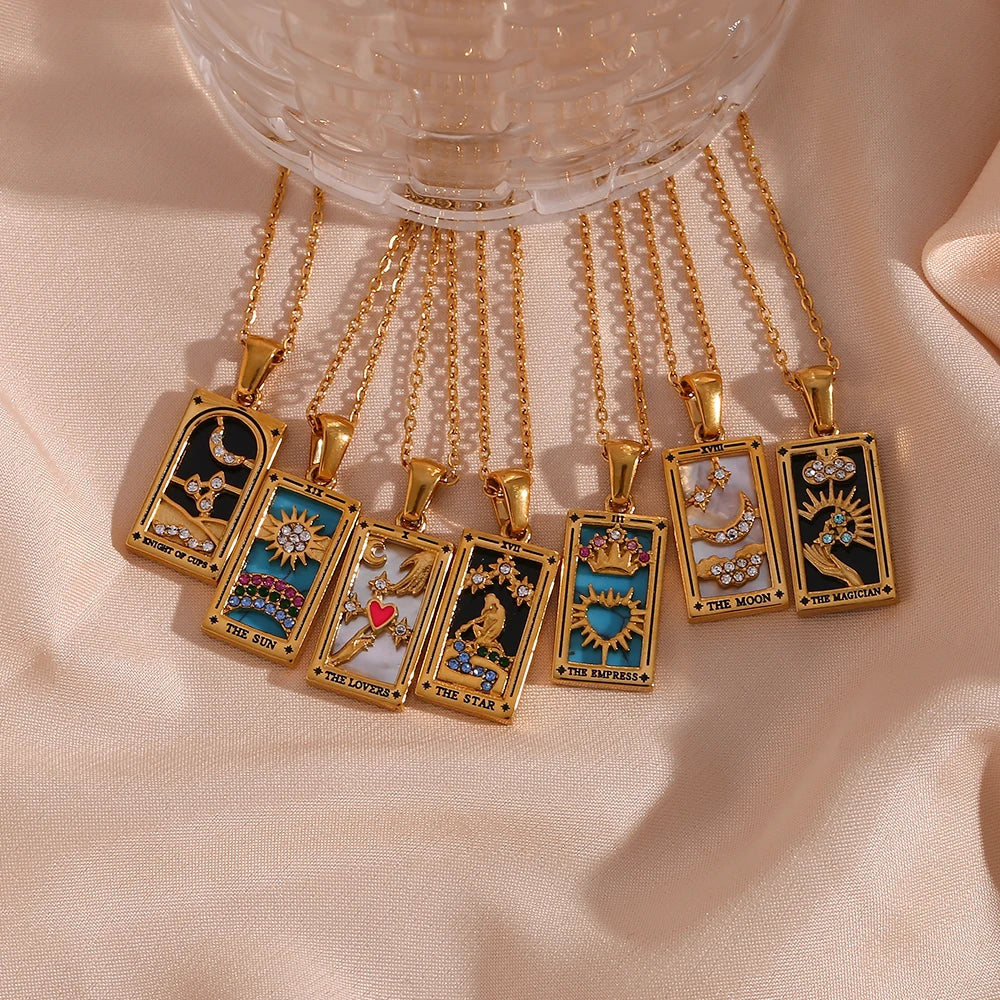 Mystical Tarot Necklace - The Sun